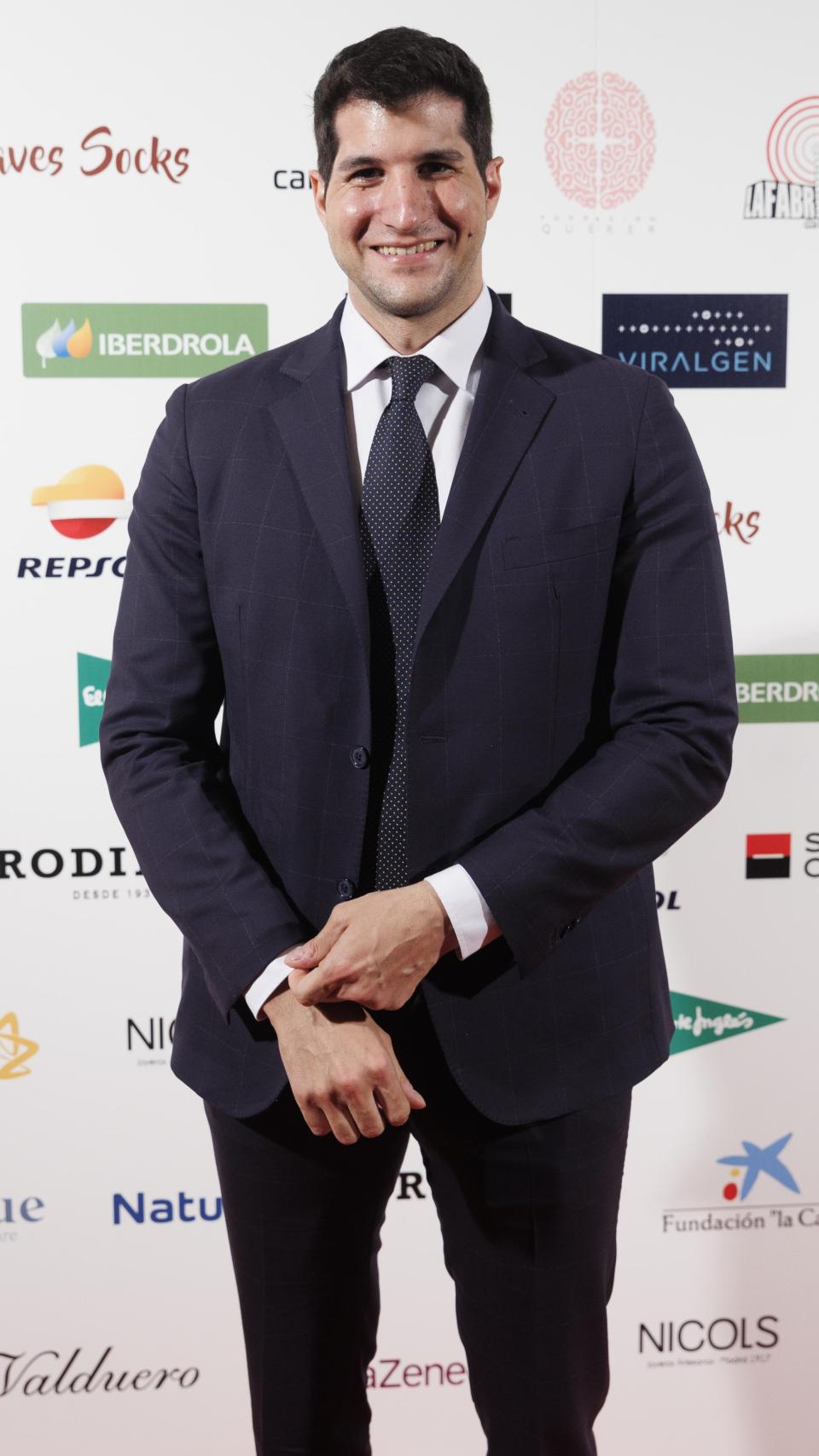 Julián Contreras en un acto público en Madrid.