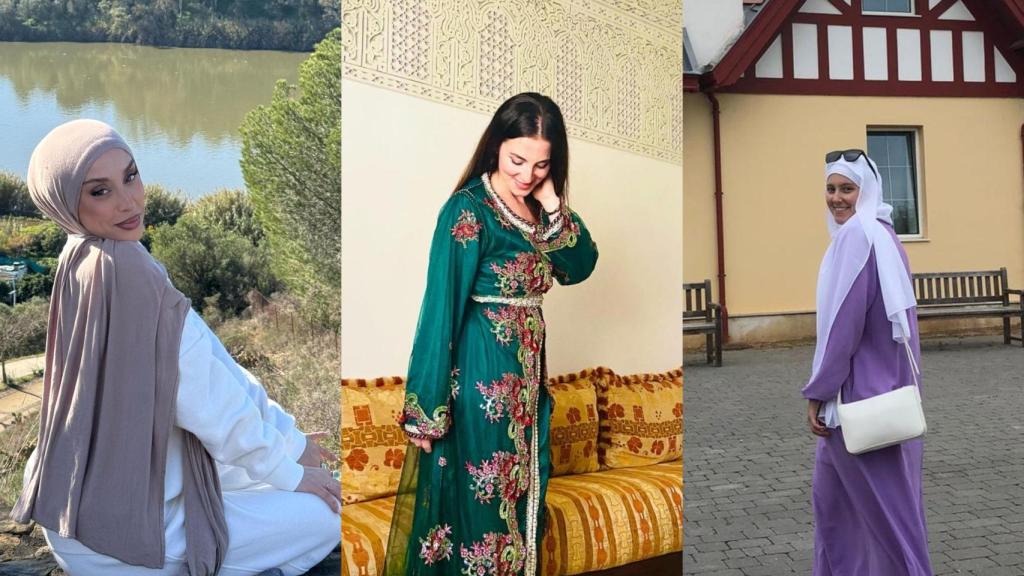 De izquierda  a derecha, Paula Lebrón, María Bermudo y Jésica Sánchez.