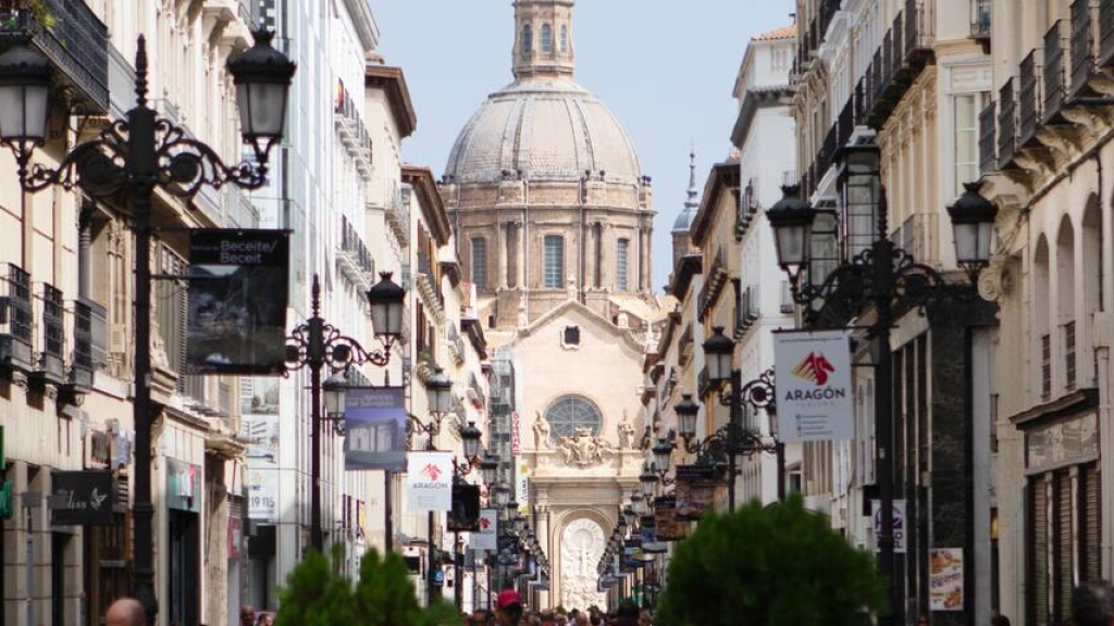 El Ayuntamiento no permitirá músicos callejeros en esta céntrica calle de Zaragoza.