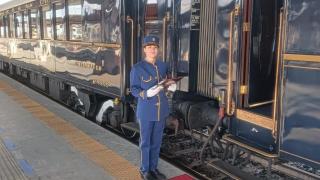 Irene Marco en el Orient Express.