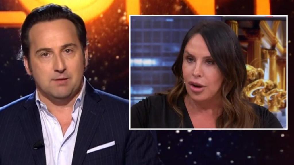 Iker Jiménez y Karla Sofía Gascón, en un fotomontaje realizado por BLUPER.