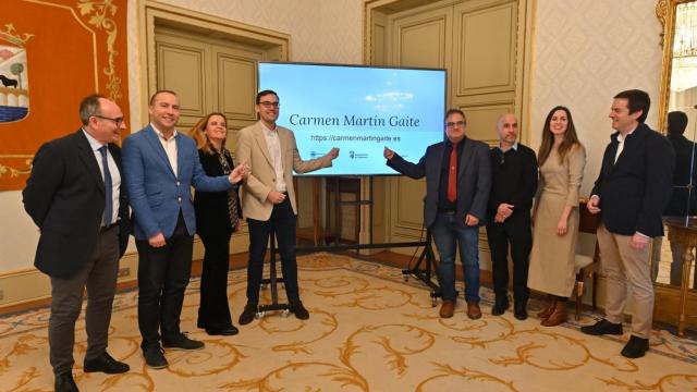 El Ayuntamiento de Salamanca  y la Fundación General de la USAL presentan la web dedicada a Martín Gaite