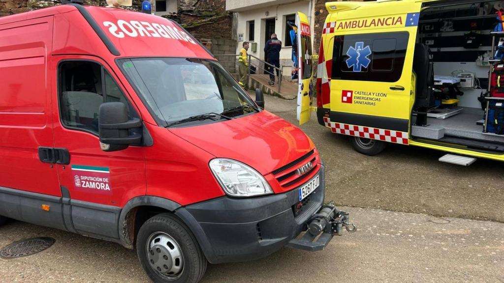 Vivienda del fallecido en Matallanes