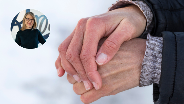 Manos frías y Vicky Pennington, nutricionista de Boots UK.