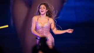 Shakira, en su concierto en Brasil