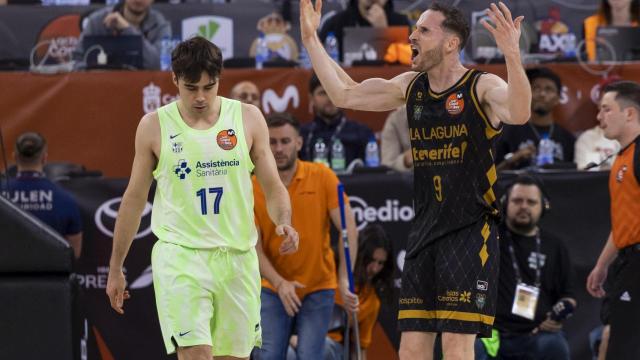 Marcelinho Huertas, en el partido frente al Barça en la Copa del Rey.