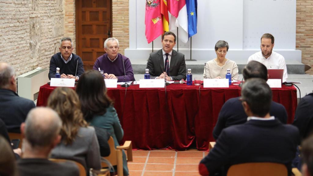 Presentación de los proyectos en el Ayuntamiento de Toledo.