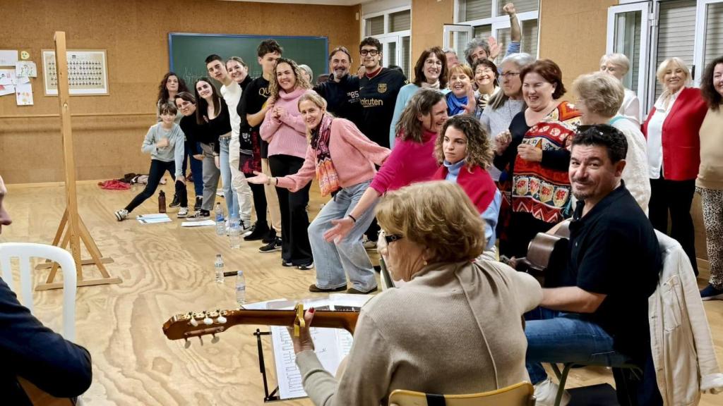 Una imagen del coro.