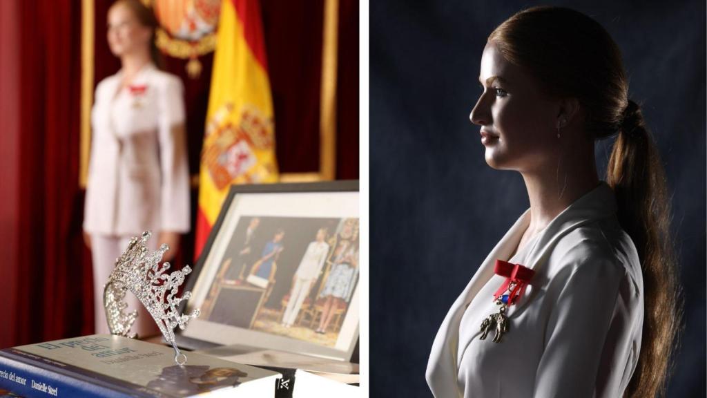 La figura en dos ángulos diferentes.