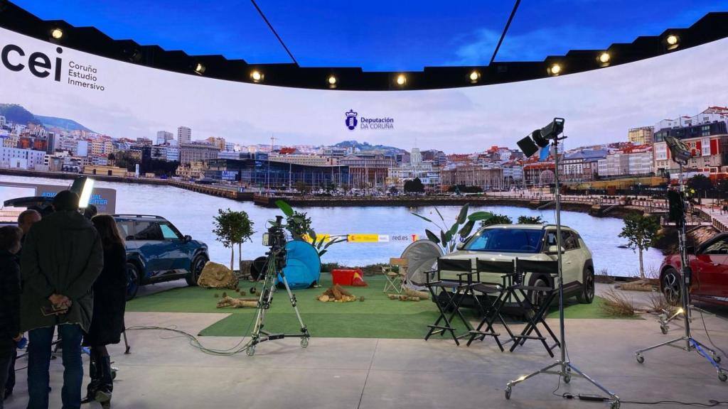 A Coruña estrena el plato virtual inmersivo más grande de España