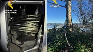 Detienen a cinco personas en Noia (A Coruña) por un delito continuado de robo telefónico