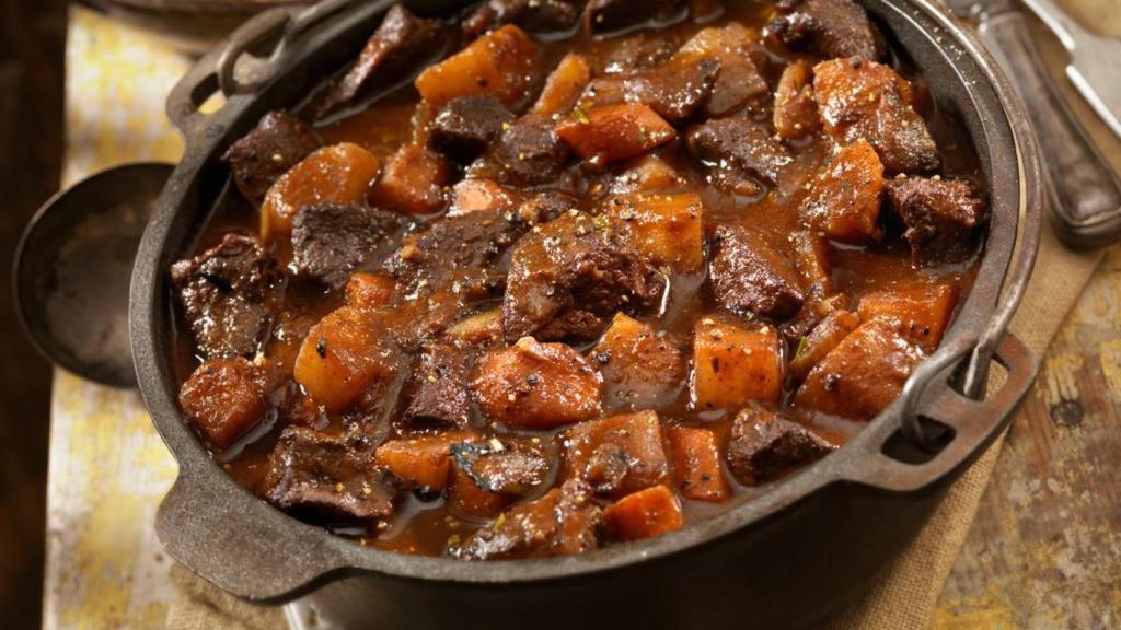 Estofado de ternera.