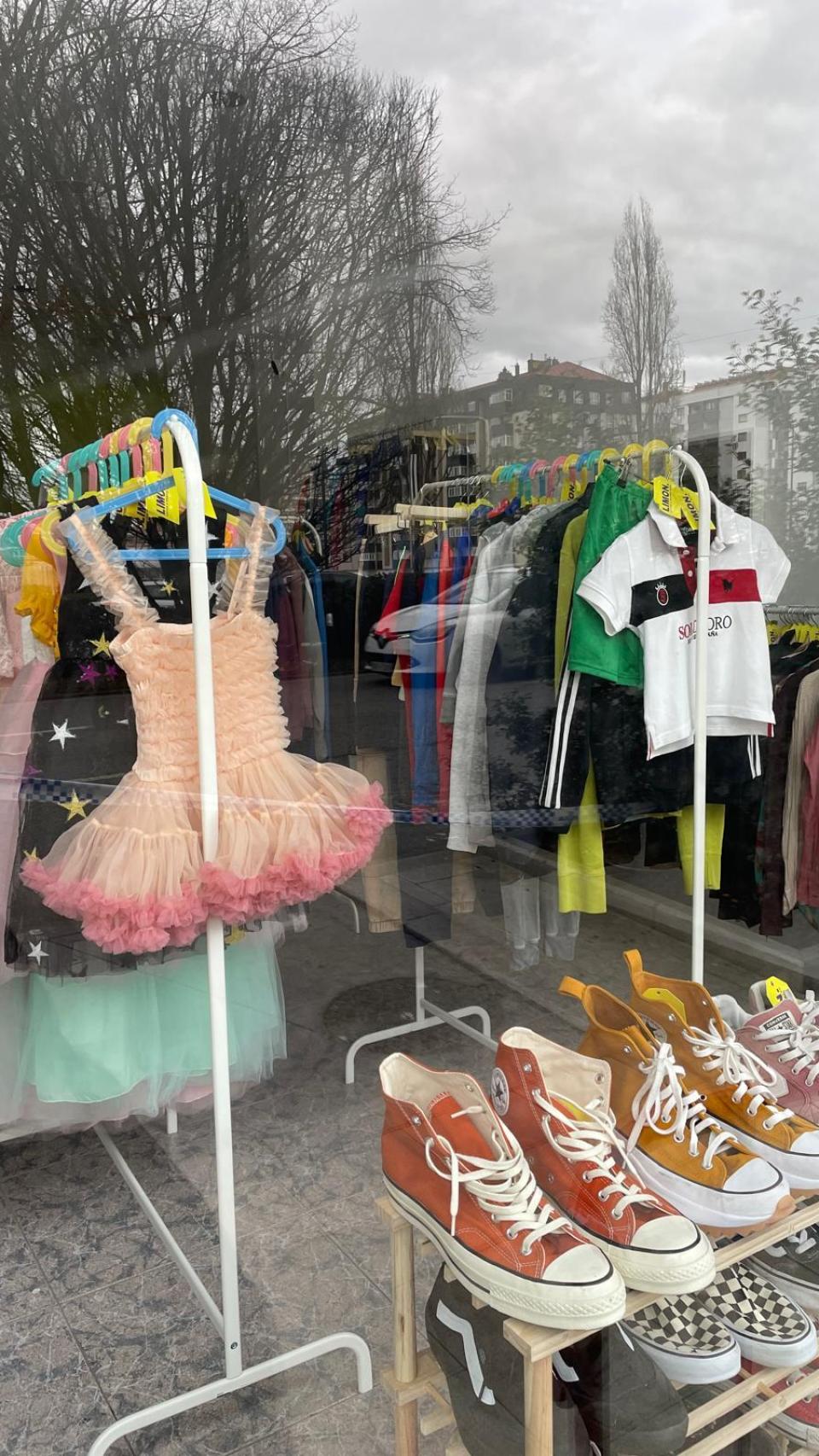 Escaparate de Limon, en Vigo.