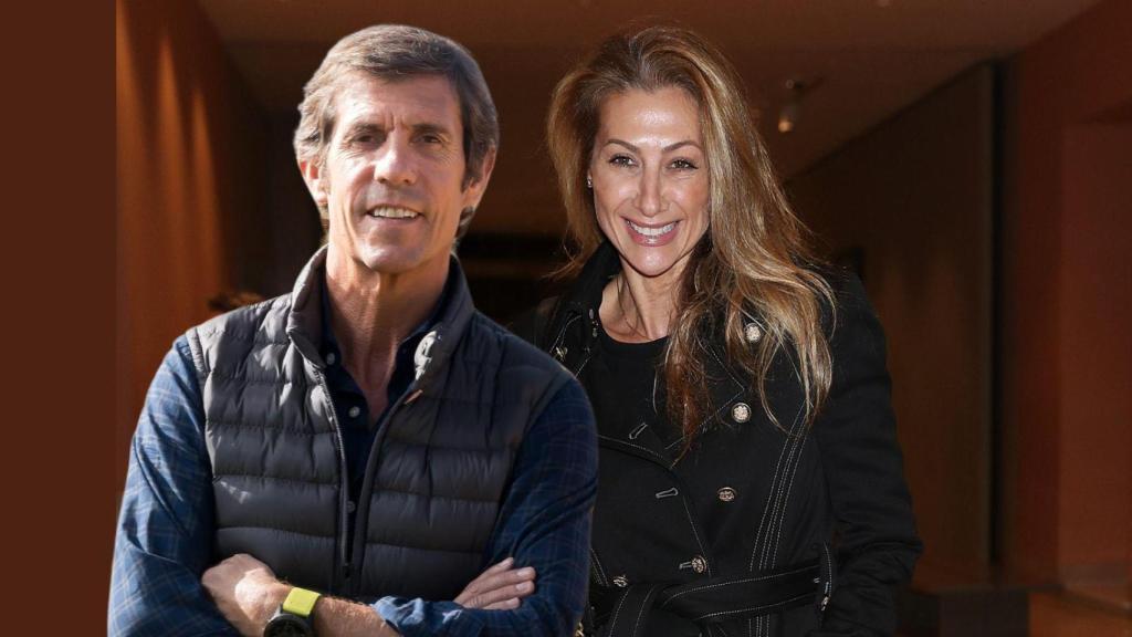 Mónica Pont y Javier Moro en un fotomontaje de EL ESPAÑOL.