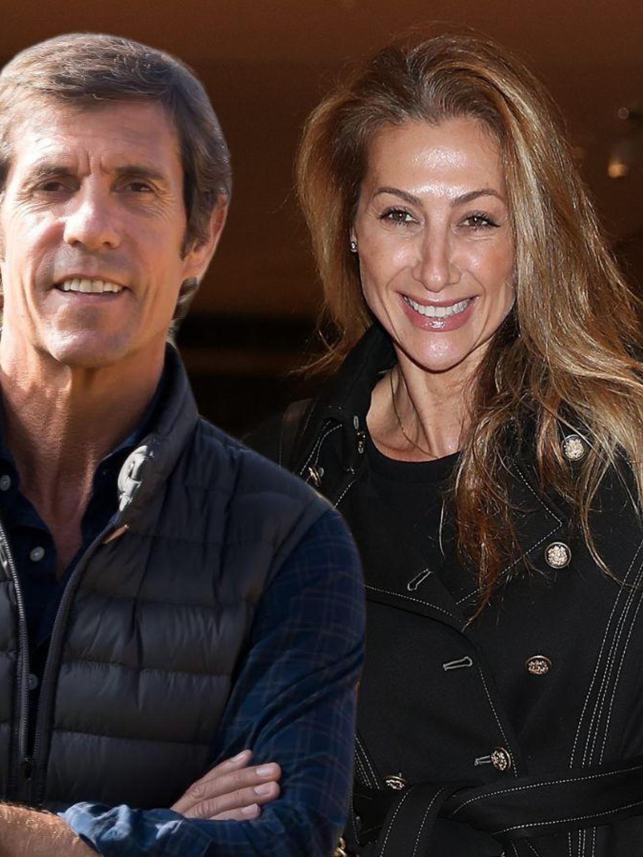 Mónica Pont y Javier Moro en un fotomontaje de EL ESPAÑOL.