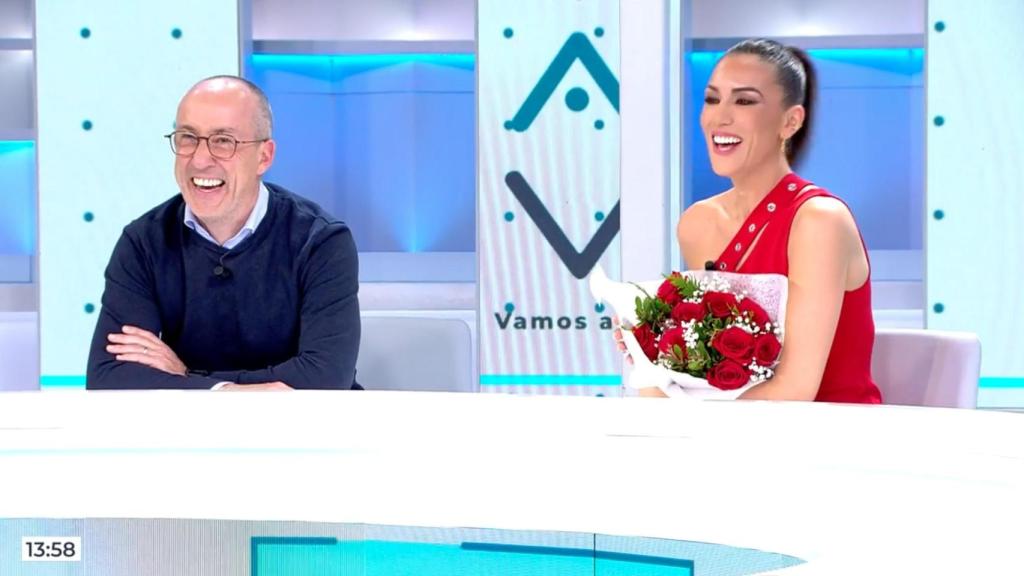 Alfonso Egea y Patricia Pardo en 'Vamos a ver'.