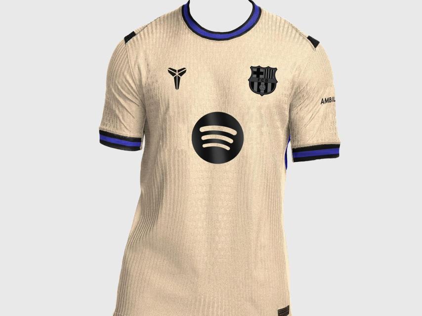 La segunda camiseta del FC Barcelona en la temporada 2025/26