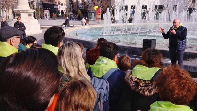 El alcalde de Valladolid, Jesús Julio Carnero, en la Fiesta de las Familias celebrada en Valladolid