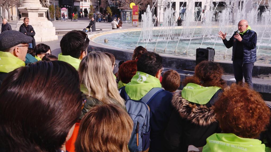 El alcalde de Valladolid, Jesús Julio Carnero, en la Fiesta de las Familias celebrada en Valladolid