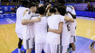 Los jugadores el Real Madrid celebran una de sus victorias en la Minicopa 2025