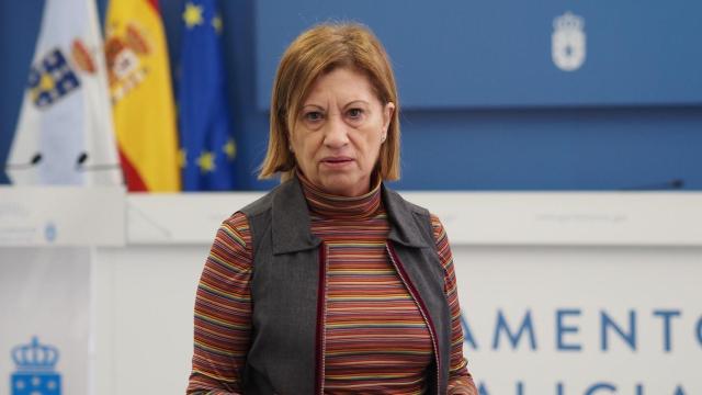 La portavoz de Sanidade del Grupo Socialista en el Parlamento de Galicia, Elena Espinosa.