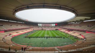 Vista general del Estadio de La Cartuja en la previa de la final de la Copa del Rey de 2024.