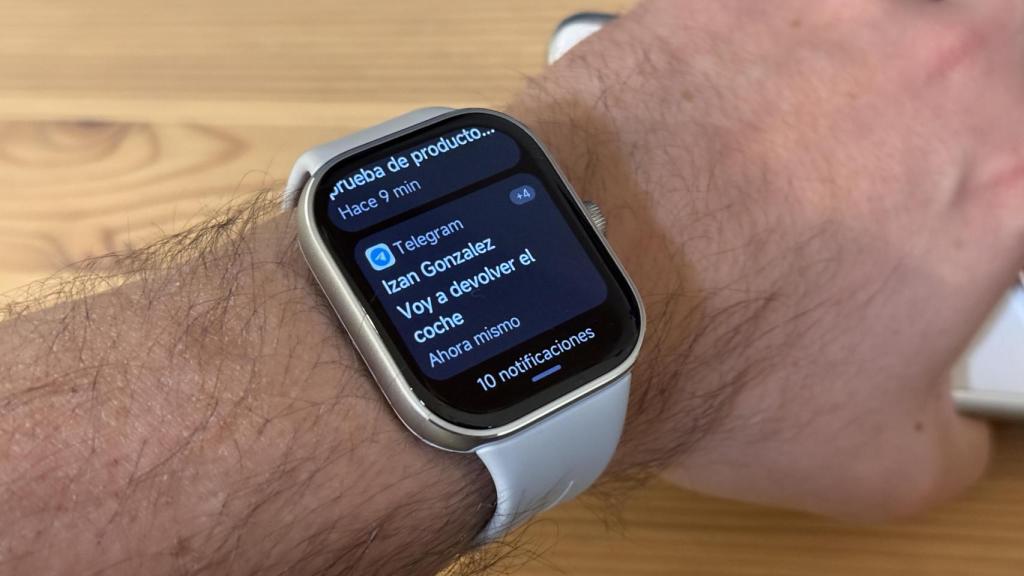 Notificación en Redmi Watch 5 de Xiaomi