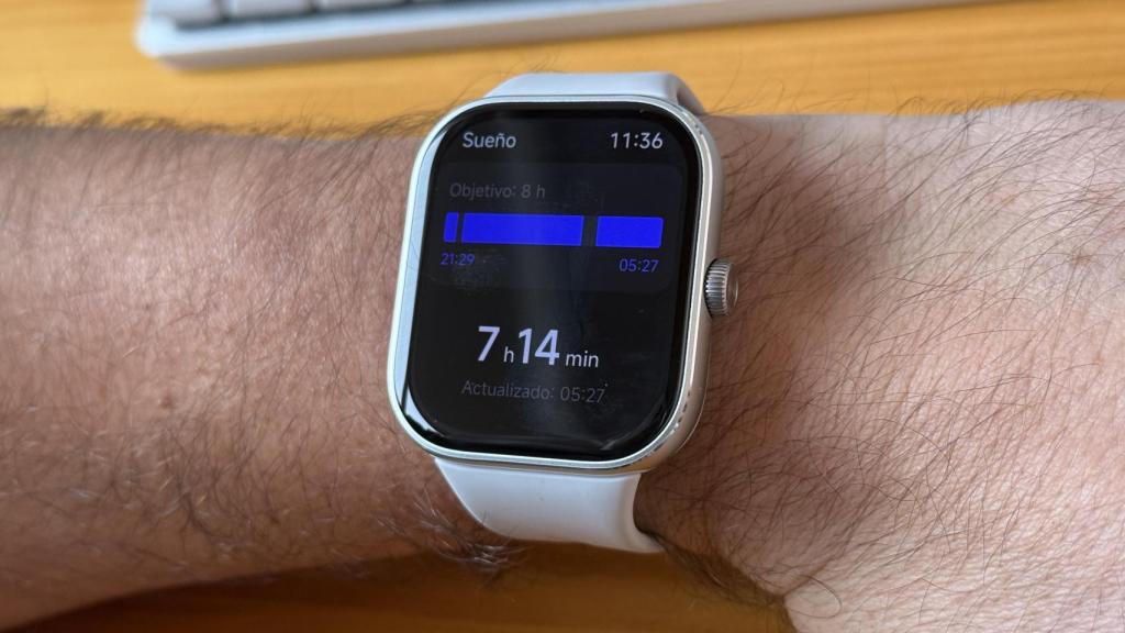 Función de sueño en el Redmi Watch 5 de Xiaomi