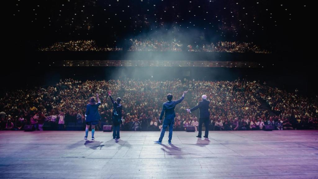 Uno de los shows de Mentes Peligrosas en su gira por España. EE