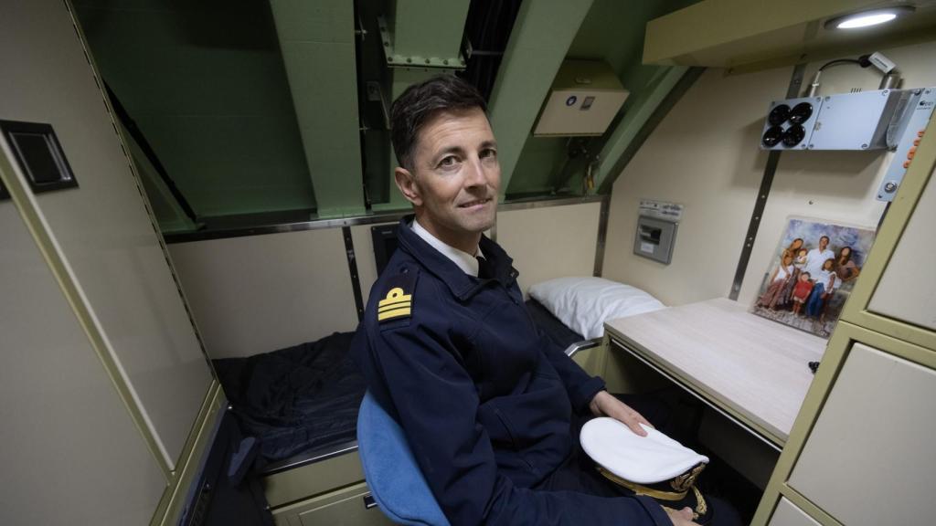 Camarote del capitán de corbeta Manuel Corral, comandante del Isaac Peral.