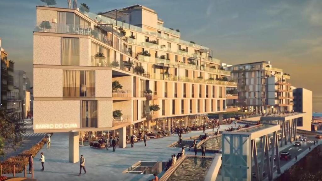 Recreación del Barrio del Cura.