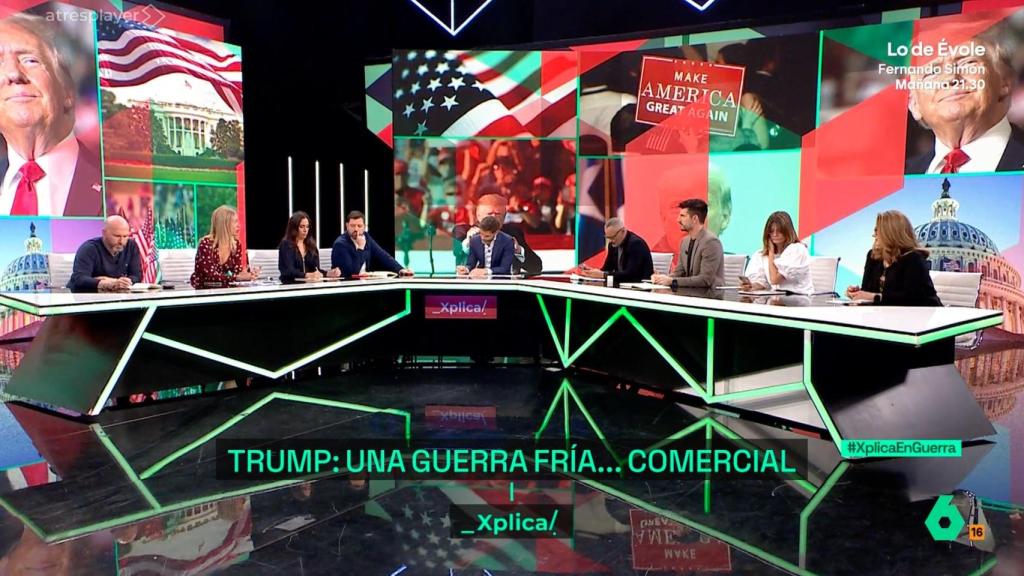 La mesa de debate de 'laSexta Xplica'.
