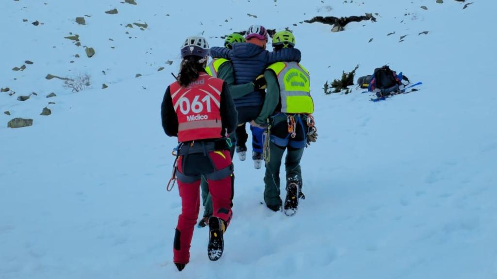 Uno de los rescates de este fin de semana en Aragón.