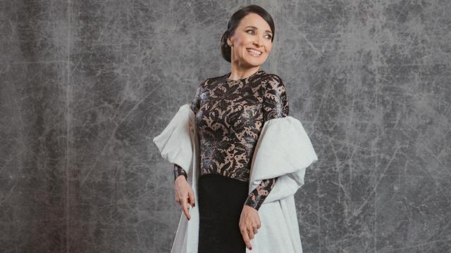 Cruz Sánchez de Lara, posando en el 'photocall' de la gala.