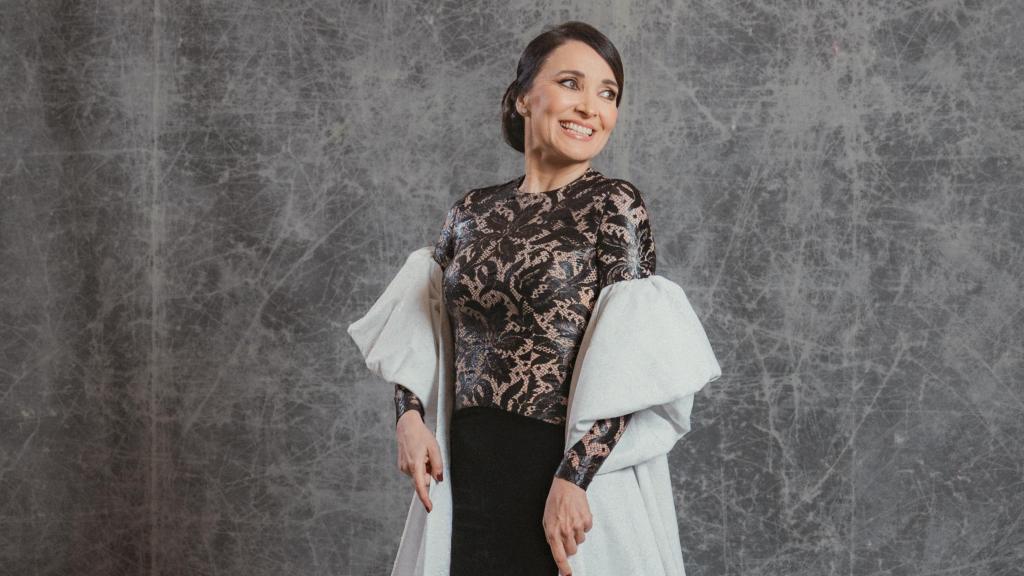 Cruz Sánchez de Lara, posando en el 'photocall' de la gala.