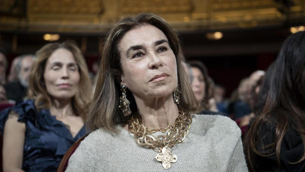 Carmen Posadas durante la gala 'Top 100 Mujeres Líderes' 2025.