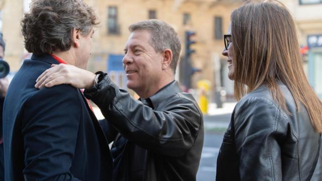 Emiliano García-Page y Esther Padilla han asistido este domingo al Congreso del PSOE en San Sebastián.