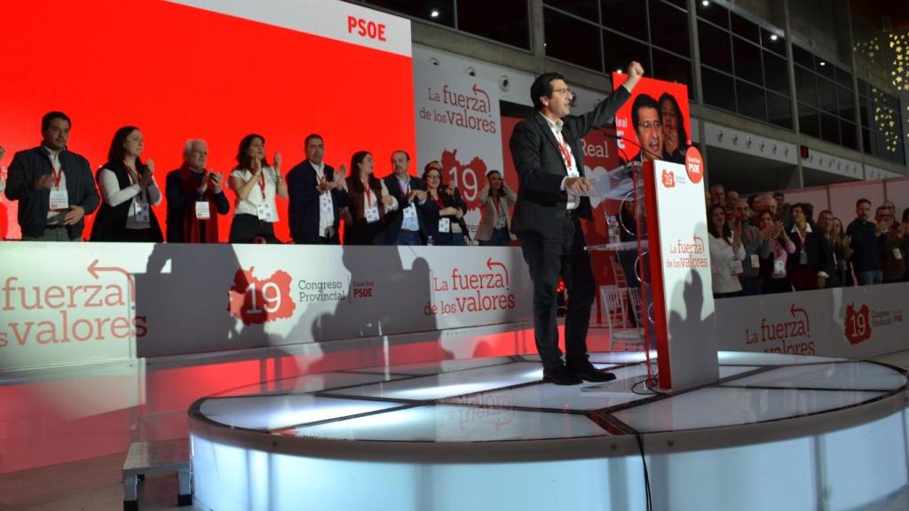 José Manuel Caballero, reelegido como secretario general del PSOE de Ciudad Real.