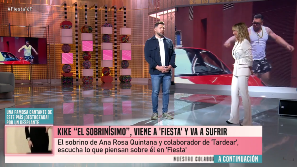 Kike Quintana y Emma García, en 'Fiesta'.