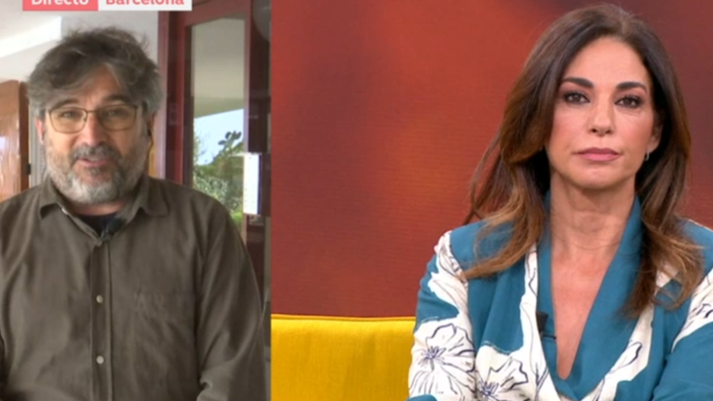 Jordi Évole y Mariló Montero, en 'Espejo Público'.