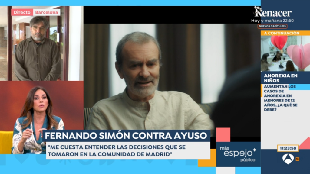 Jordi Évole y Mariló Montero tienen una discusión en 'Espejo Público'.