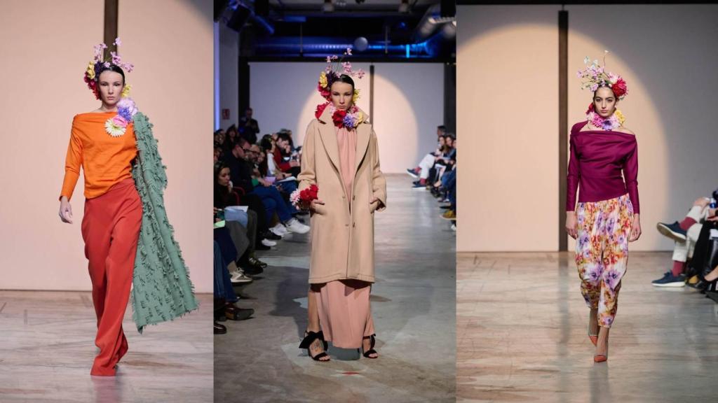 Siluetas del desfile de Delafuente en Madrid es Moda