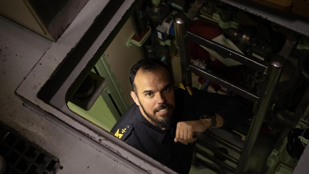 Interior del Isaac Peral.