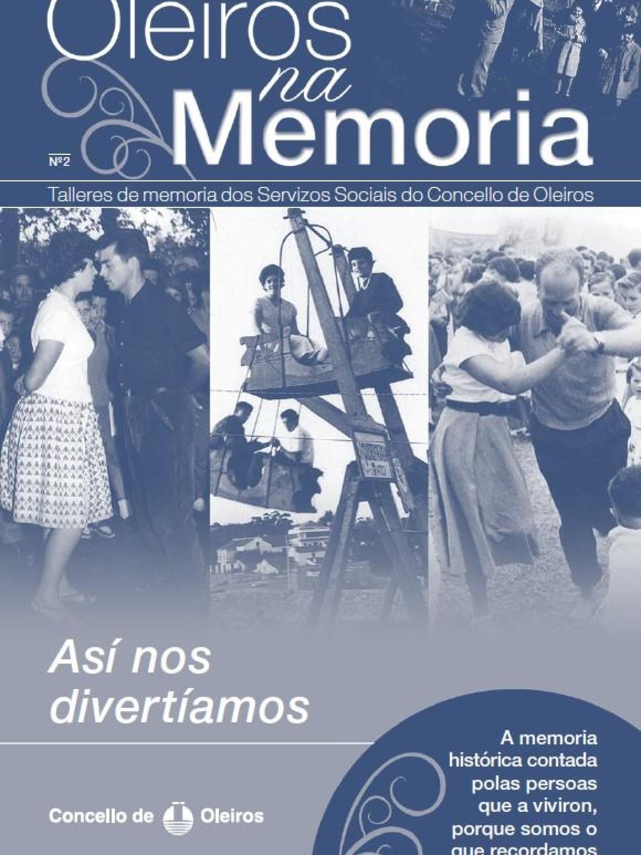 Portada de la revista 'Oleiros na Memoria'.