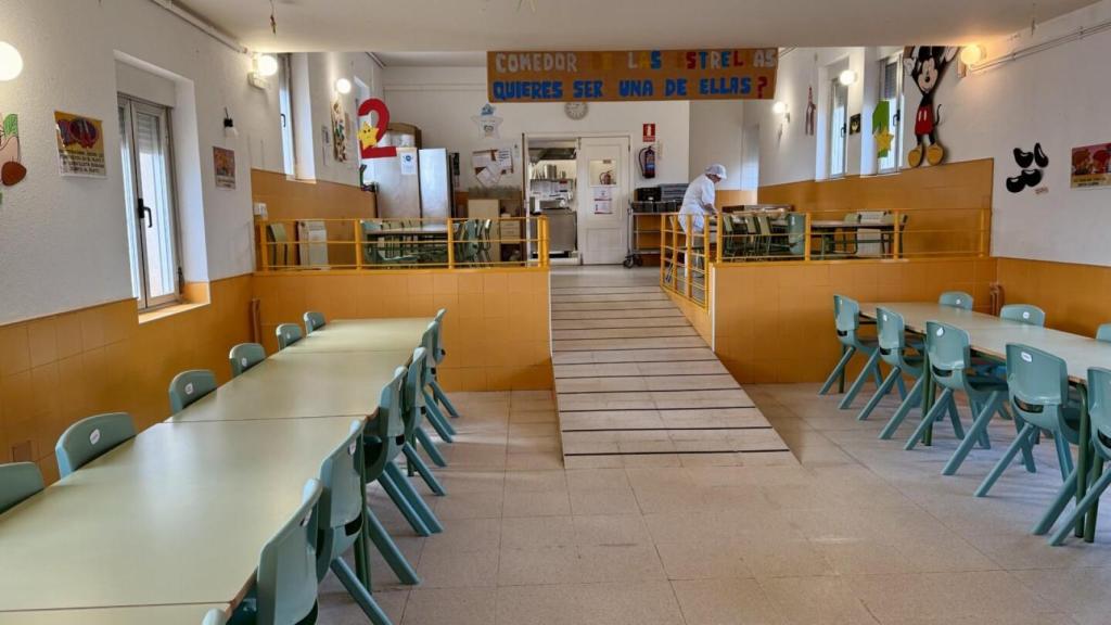 Comedor del colegio Filiberto Villalobos deGuijuelo