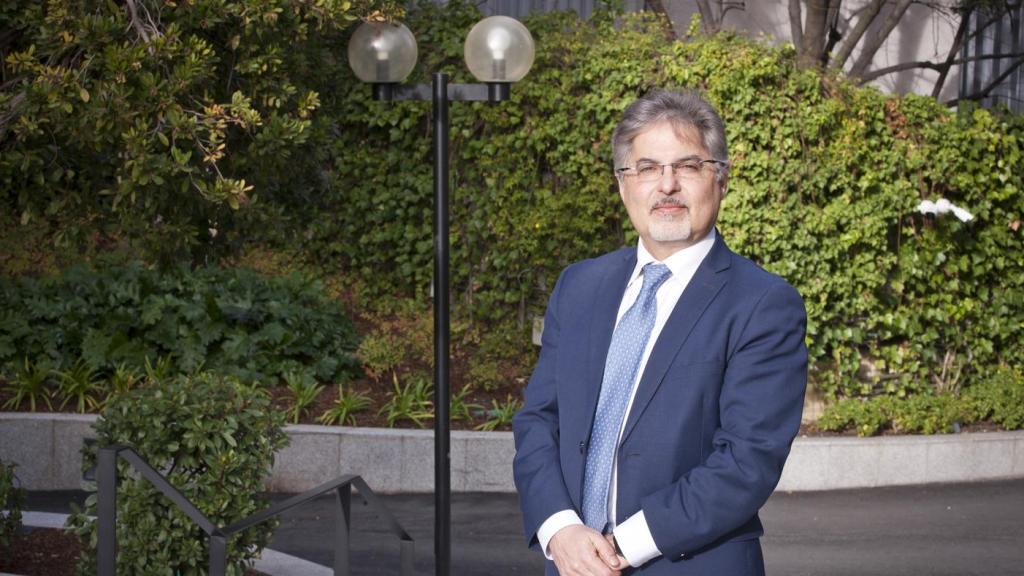 El investigador de la Universidad de Cambridge, Luigi Occhipinti. Imagen: F. Ramón Areces.