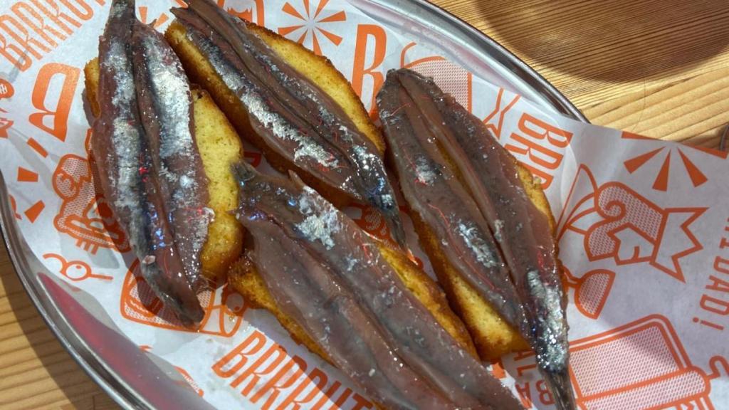 Tapa de niguiri pasiego.