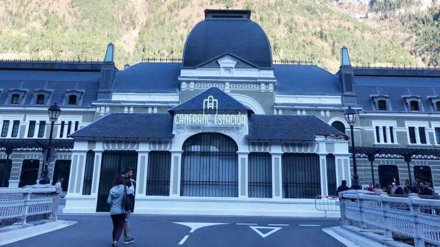 El hotel de Canfranc se inauguró en enero de 2023