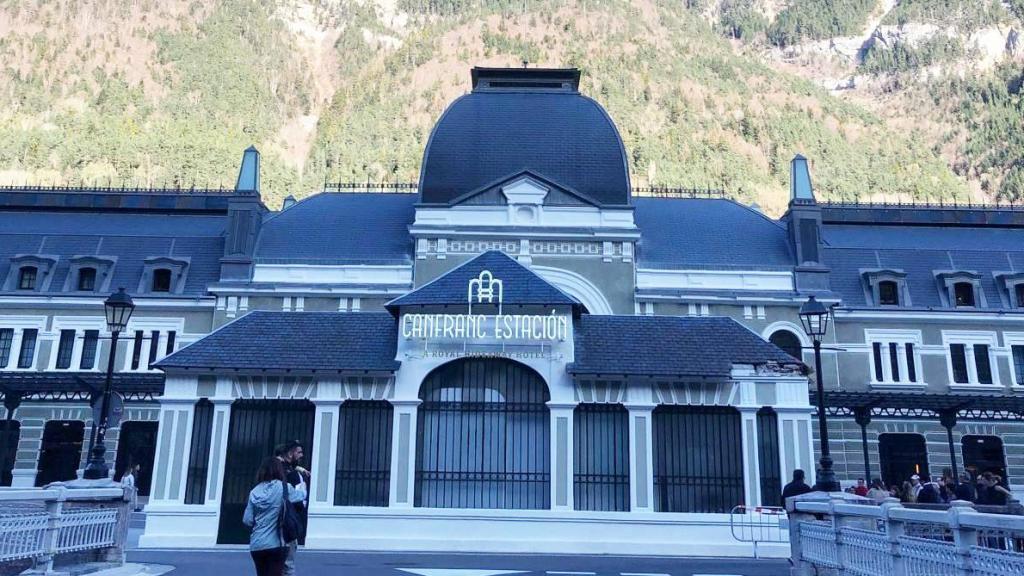 El hotel de Canfranc se inauguró en enero de 2023