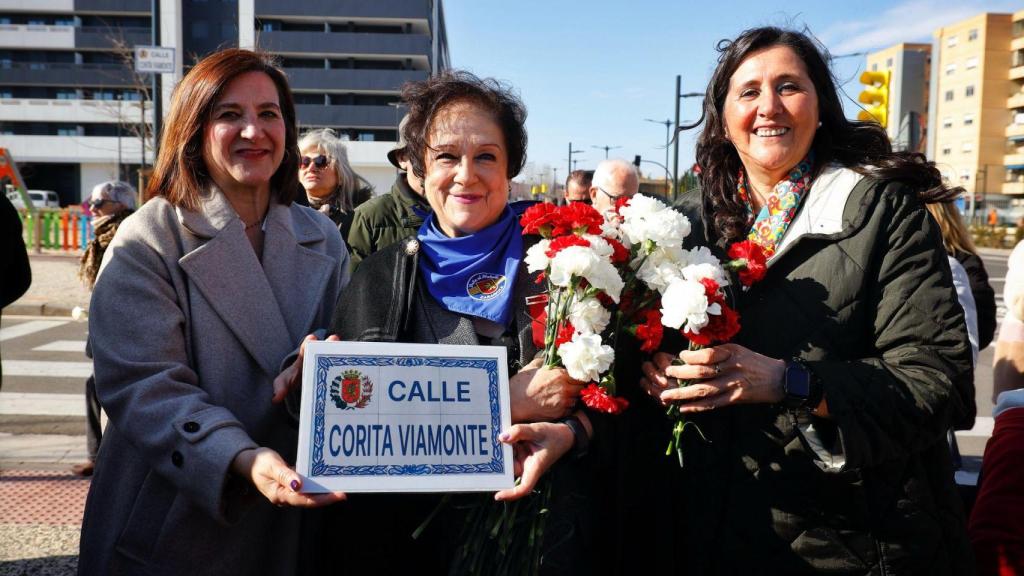 Inauguración calle Corita Viamonte.